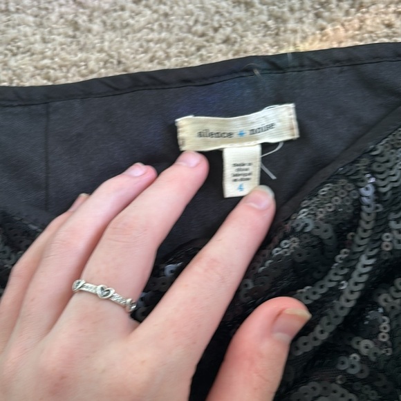 Silence + Noise Urban Outfitters Sequin Mini Skirt - Picture 4 of 4
